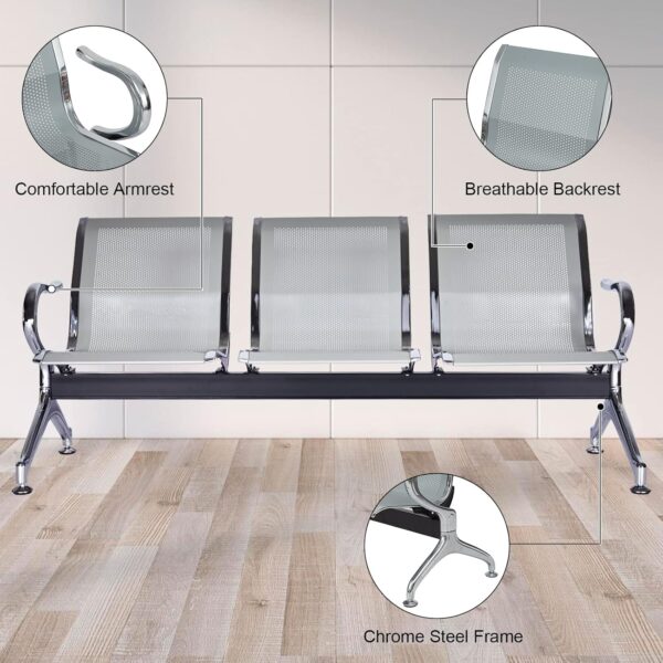 0.9m office desk, clerical office seat, 6-way workstation, ergonomic office seat, round coffee table, fireproof safe box, 2.4m boardroom table, executive boardroom seat, 1.4m reception desk, 3-link waiting bench