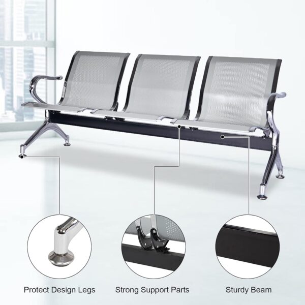 0.9m office desk, clerical office seat, 6-way workstation, ergonomic office seat, round coffee table, fireproof safe box, 2.4m boardroom table, executive boardroom seat, 1.4m reception desk, 3-link waiting bench
