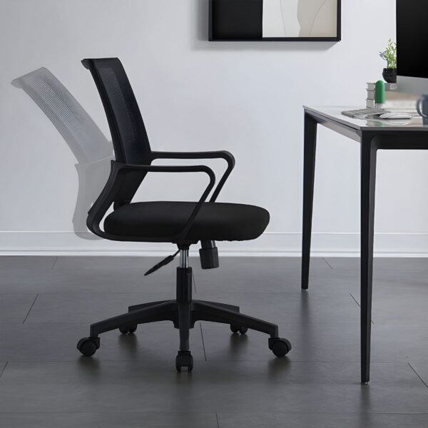 1-way workstation, 1.2m advance office desk, 2400mm boardroom table, 3-door mahogany filling cabinet, 3-link waiting bench, boardroom table chairs, Ergonomic Office Chair, Executive Office Chair