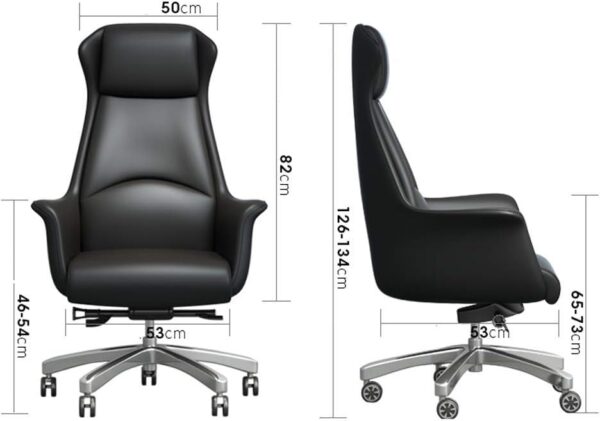 1.8m executive desk, bliss executive seat, 3-link waiting bench, mahogany coat hanger, fireproof safe box, full glass cabinet, tosca visitors seat