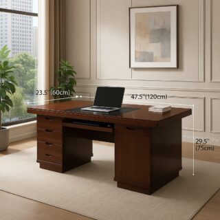 1.4m executive office desk, orthopedic office seat, 3-door wooden cabinet, 4-seater conference table, catalina seat, 1-way workstation, executive office seat
