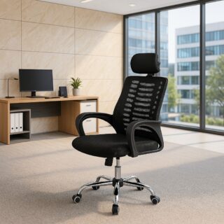 1.4m executive office desk, orthopedic office seat, 3-door wooden cabinet, 4-seater conference table, catalina seat, 1-way workstation, executive office seat