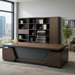 foldable training table, tosca visitors seat, 2-door wooden cabinet, brown executive office seat, 1.6m executive desk, electrical adjustable table, strong mesh seat