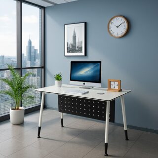 catalina visitors seat, 1.2m executive desk, executive office seat, mahogany finish coat hanger, hammock swing chair, 4-drawers fireproof safe box, blue banquet chair, 4-way workstation