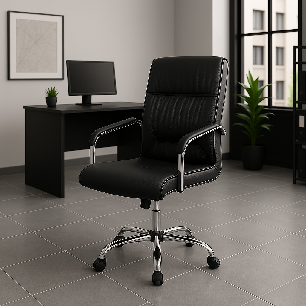1.4m executive office desk, orthopedic office seat, 3-door wooden cabinet, 4-seater conference table, catalina seat, 1-way workstation, executive office seat