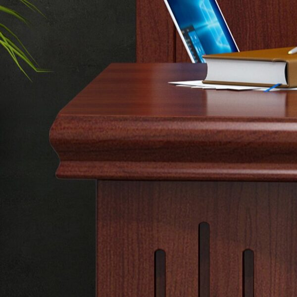 2-door wooden credenza, swivel adjustable stool, executive glass coffee table, 1.4m executive desk, executive office seat, mesh visitors seat, 3-drawers cabinet