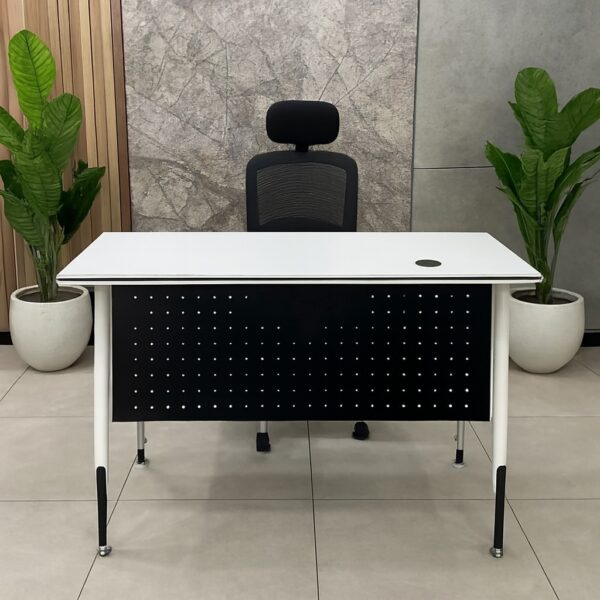1.4m executive desk, executive office seat, 3-doors filing cabinet, 3m boardroom table, cashier office seat, reception office desk, tosca visitors seat, foldable office table
