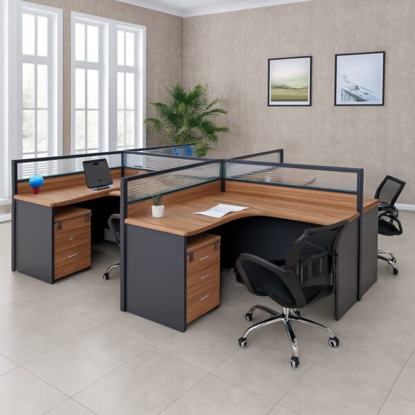 6-way workstation, executive coat hanger, 1400mm executive office desk, 2-door filing cabinet, full glass filing cabinet, swivel seat, directors reclining seat, reception office desk, butterfly office seat, 2400mm boardroom table