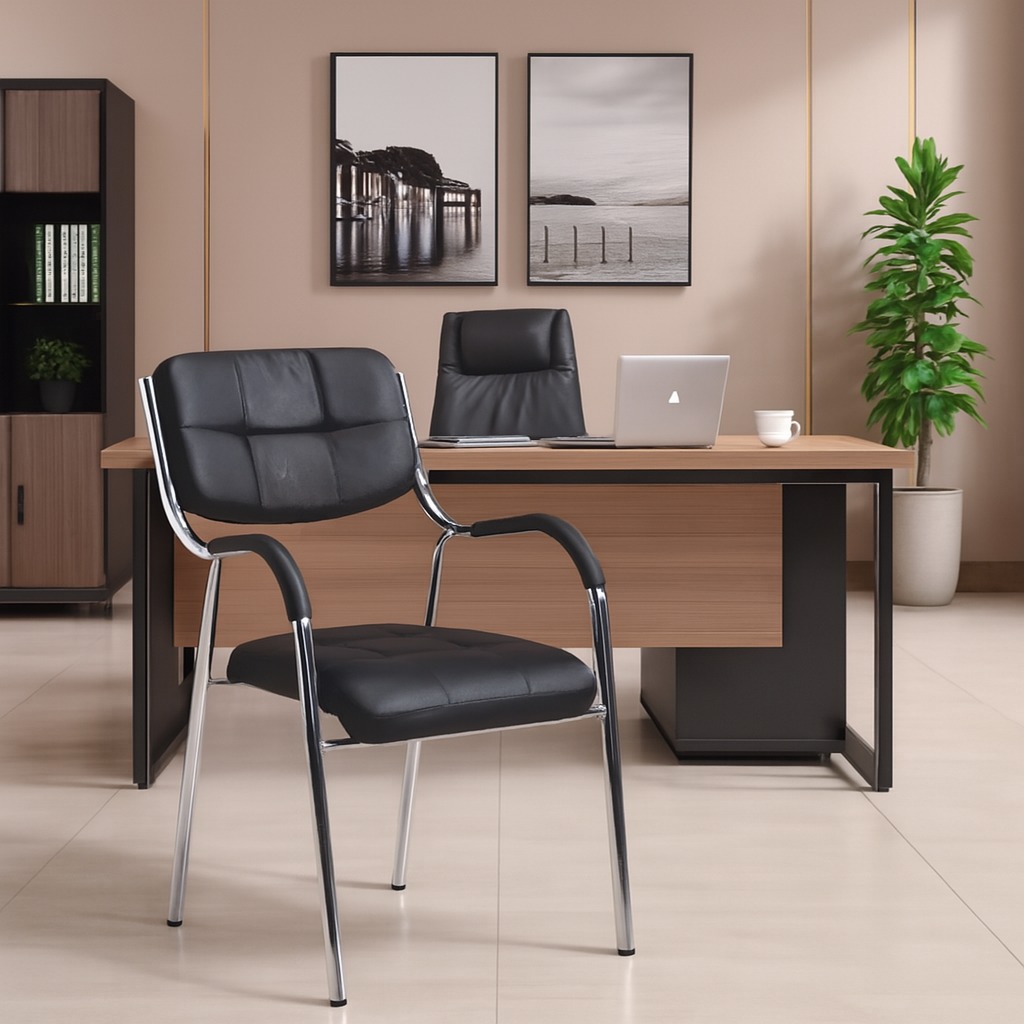 2-door filing wooden cabinet, 1.4m executive office desk, bliss executive office seat, adjustable table, 6-way workstation, headrest office seat, 9-lockers filing cabinet, 2.4m boardroom table
