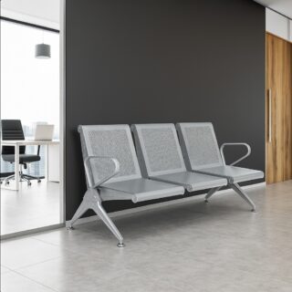 1-way workstation, 1.2m advance office desk, 2400mm boardroom table, 3-door mahogany filling cabinet, 3-link waiting bench, boardroom table chairs, Ergonomic Office Chair, Executive Office Chair