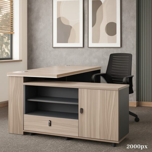 1.4m executive office desk, orthopedic office seat, 3-door wooden cabinet, 4-seater conference table, catalina seat, 1-way workstation, executive office seat