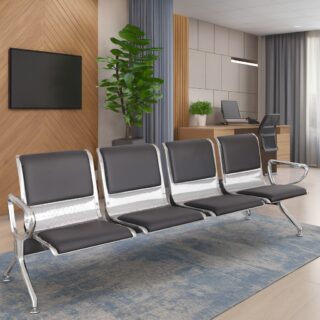 office combination, executive office seat, 4-seater meeting round table, 9-lockers cabinet, catalina visitors seat, modern coffee table, 1.2m reception desk, headrest office seat