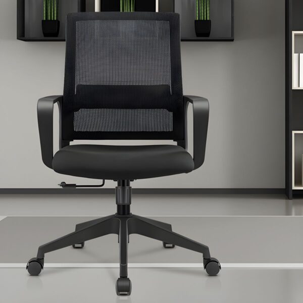 swivel stool, 1-way workstation, adjustable table, executive visitors seat