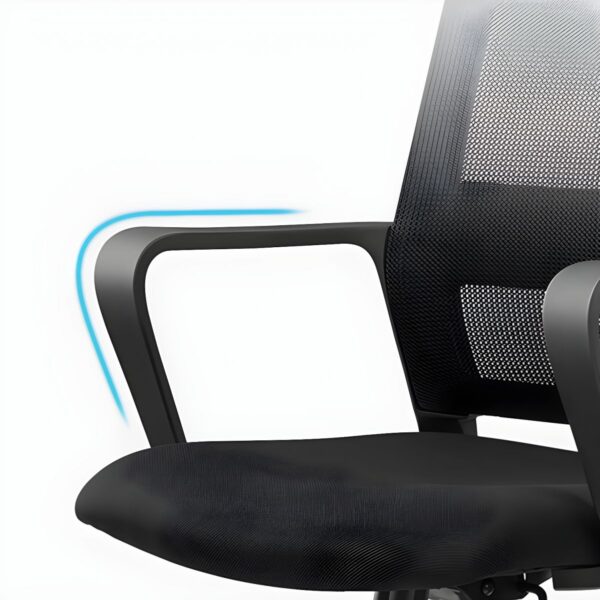 swivel stool, 1-way workstation, adjustable table, executive visitors seat