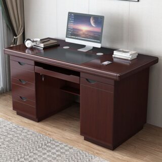 1-way workstation, 1.2m advance office desk, 2400mm boardroom table, 3-door mahogany filling cabinet, 3-link waiting bench, boardroom table chairs, Ergonomic Office Chair, Executive Office Chair