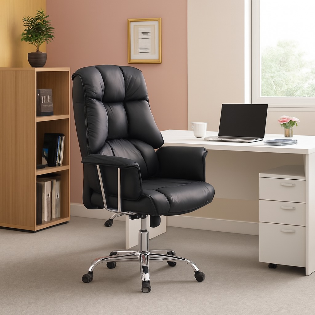 2m executive desk, bliss executive seat, 2-door filing with safe, executive visitors seat, executive coat hanger, fireproof, 6-way workstation, headrest office seat, 3m boardroom table, cantilever boardroom seat