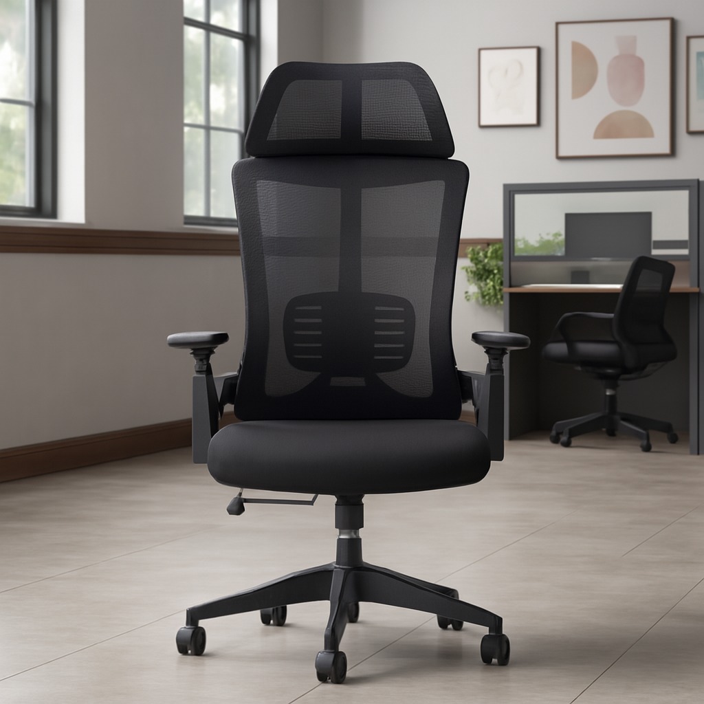 orthopedic office seat, swivel stool, 1-way workstation, adjustable table, executive visitors seat