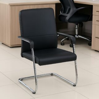1.8m executive office desk, reclining executive office seat, 15-locker filing cabinet, 1-way workstation, clerical office seat, executive coffee table, 5-seater waiting sofa