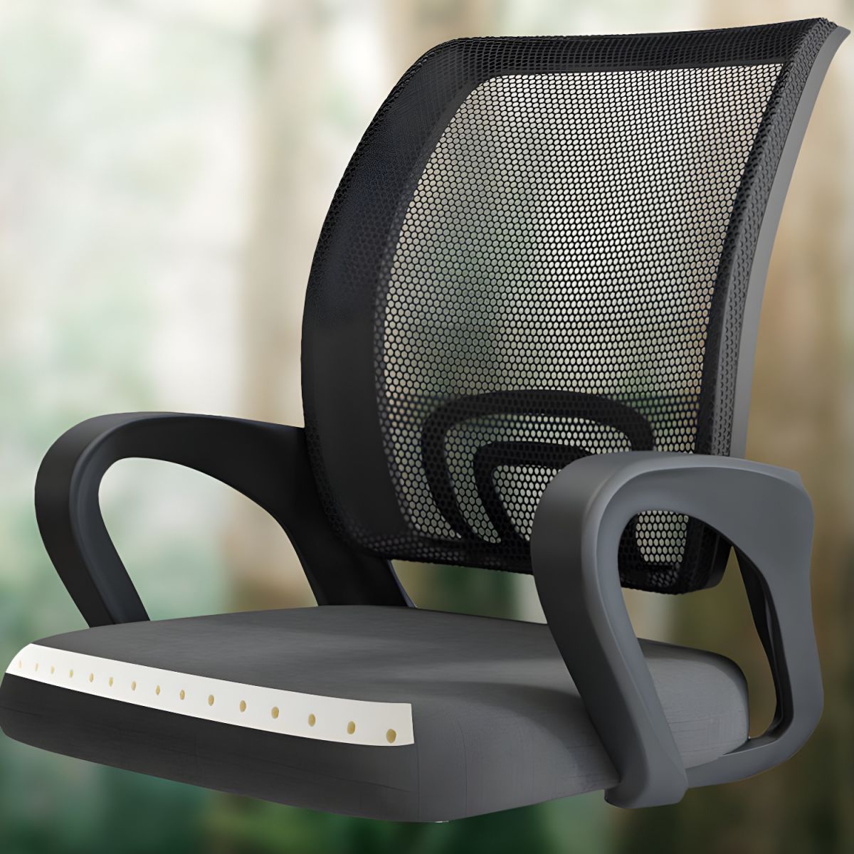 5-seater black sofa, 3-seater waiting bench, catalina office seat, butterfly office seat, 1800mm executive office desk,