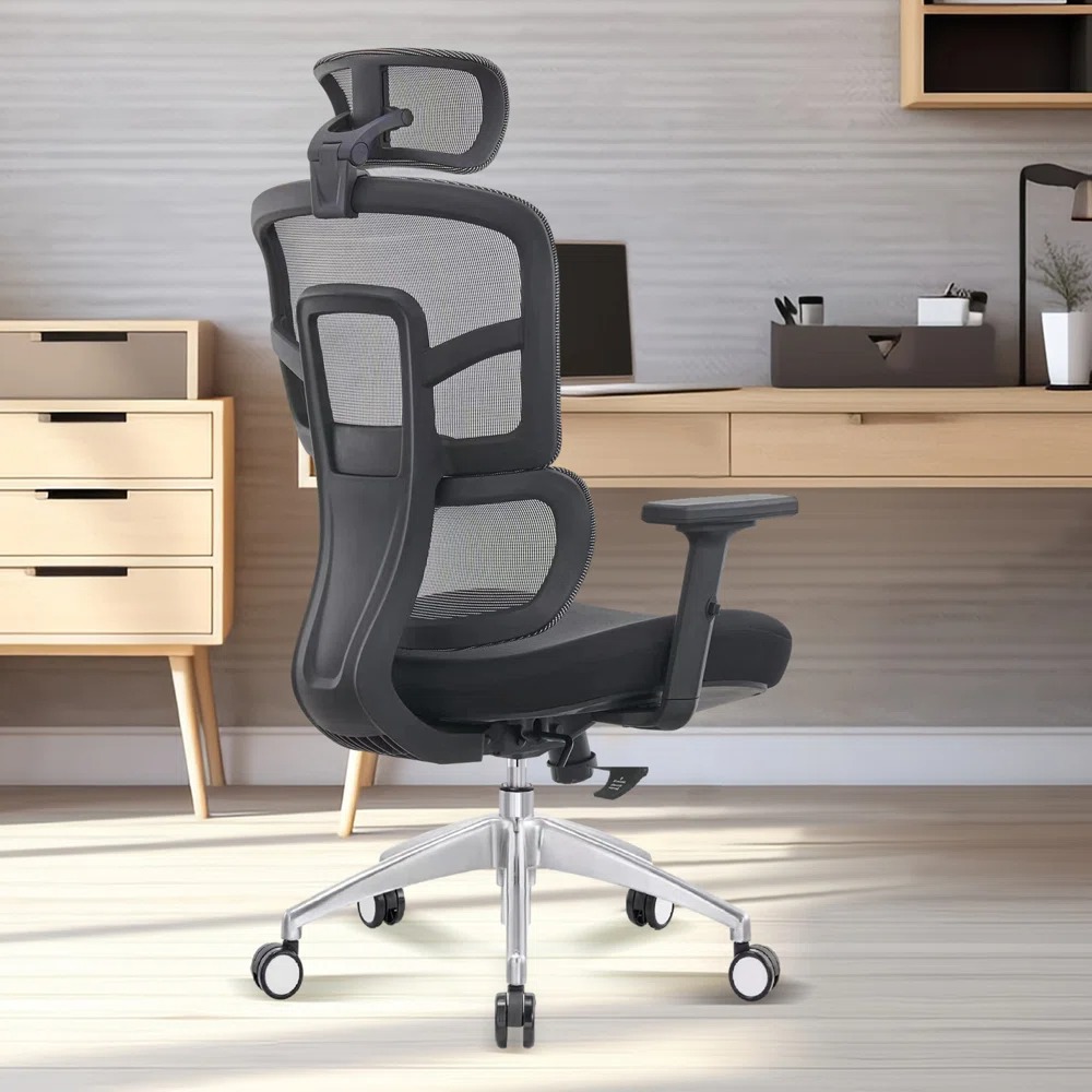 2.4m boardroom table, mahogany visitors seat, 2-door wooden credenza, 1.8m executive office desk, reclining director seat, 3-door advance cabinet, mesh visitors seat, 2m advance office desk, orthopedic office seat, executive coat hanger, 5-seater waiting sofa, 1-way workstation, ergonomic office seat