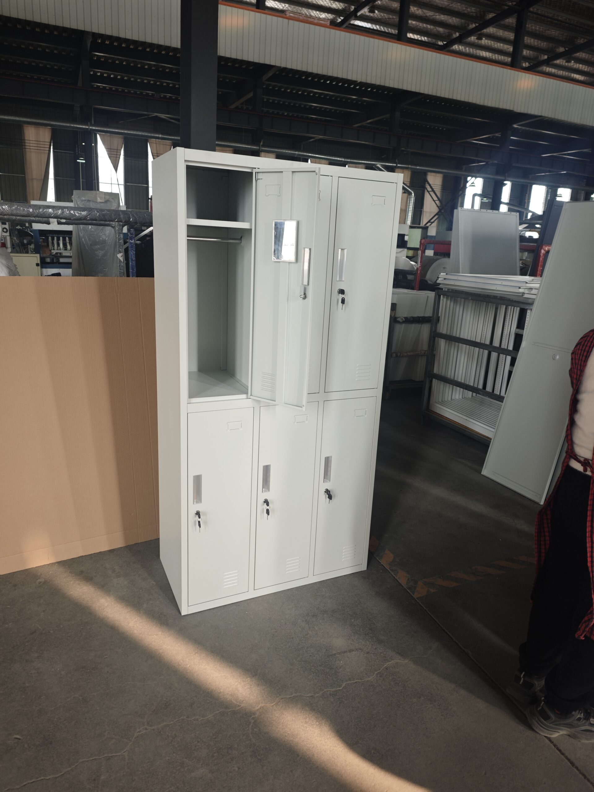 2400mm boardroom table, 6-way workstation, Backmesh Office Chair, boardroom table chairs, fireproof safes, reception office desk