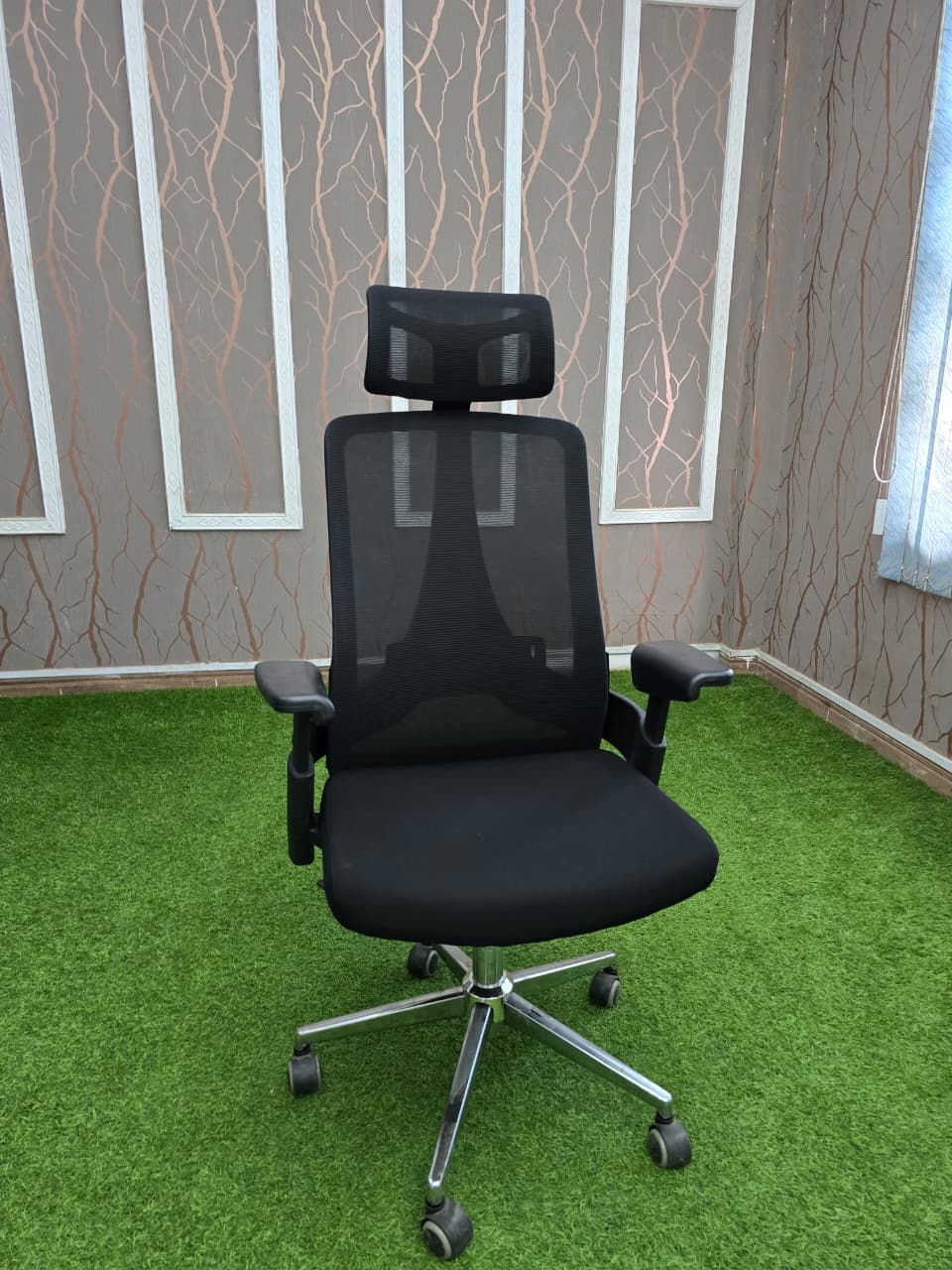 1.6m Executive Desk, 2400mm boardroom table, 4 Way Work Station, 5-seater reception sofa, butterfly office seat, Ergonomic Office Chair, fireproof safes