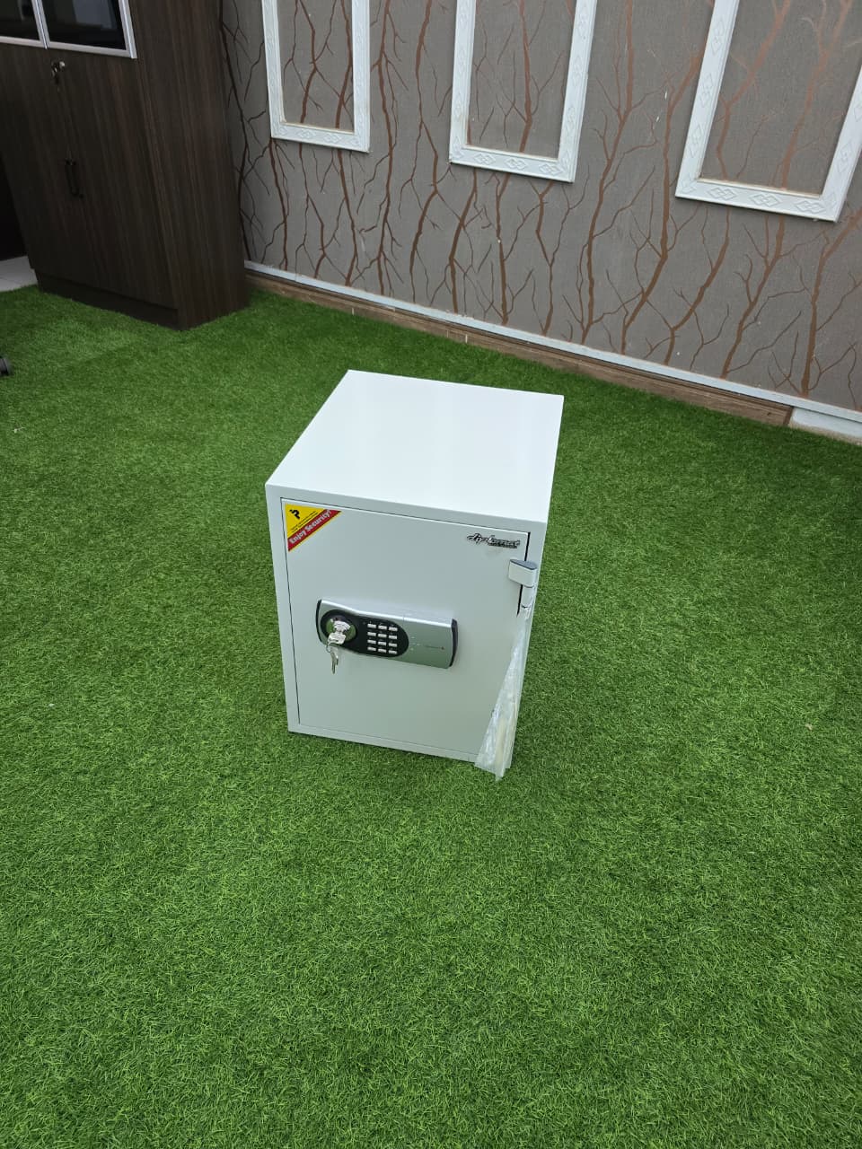 1-way workstation, 1.2m advance office desk, 3-door mahogany filling cabinet, 3-link waiting bench, 3m boardroom table, 4-way workstation, boardroom table chairs