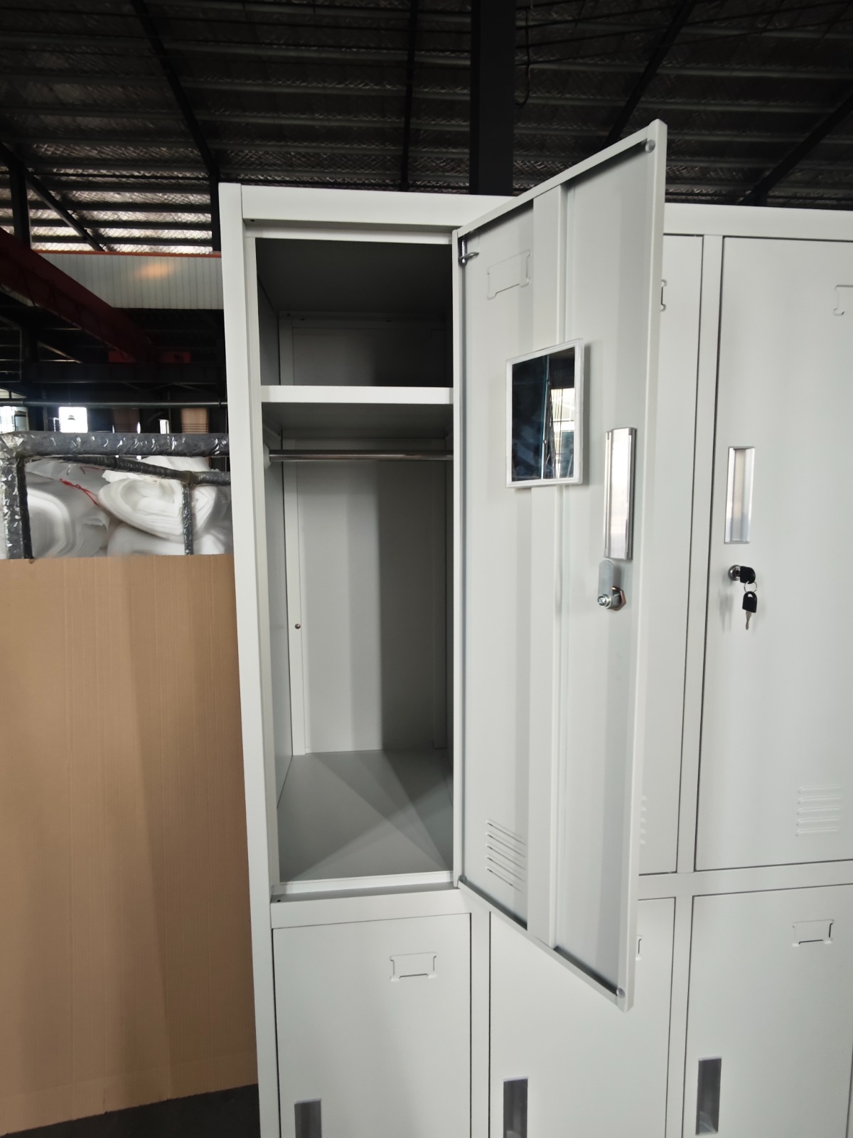 2400mm boardroom table, 6-way workstation, Backmesh Office Chair, boardroom table chairs, fireproof safes, reception office desk