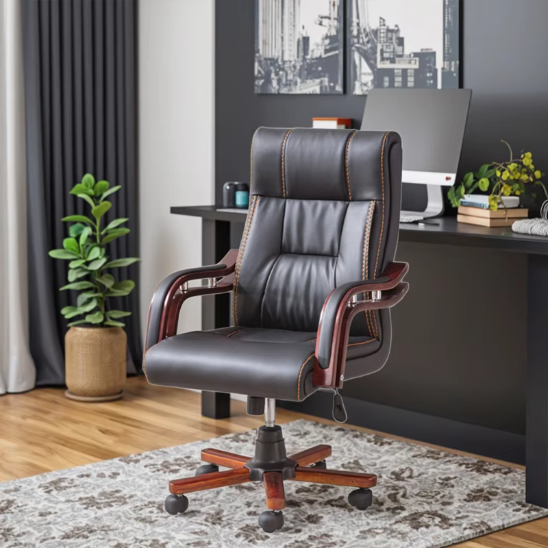 Office chairs, Office furniture 1800mm executive desk, 4 Drawer Steel Cabinet, 5-seater reception sofa, directors reclining seat, Eames Dinning Chairs, Ergonomic Office Chair, mahogany coat hanger, tosca visitors seat