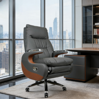 1-way workstation, 1400mm executive desk, 2-door mahogany filing cabinet, 3-drawers filing cabinet, 3m boardroom table, headrst office seat, reception desk, tosca visitors seat