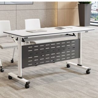 2400mm boardroom table, 3-door mahogany filling cabinet, 3-drawers filing cabinet, 4 Drawer Steel Cabinet, 6-way workstation, Backmesh Office Chair, fireproof safes, reception office desk