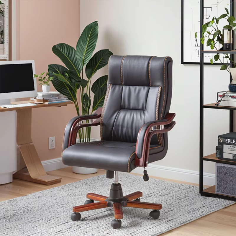 Office chairs, Office furniture 1800mm executive desk, 4 Drawer Steel Cabinet, 5-seater reception sofa, directors reclining seat, Eames Dinning Chairs, Ergonomic Office Chair, mahogany coat hanger, tosca visitors seat