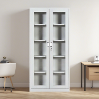 2400mm boardroom table, 3-link waiting bench, 4 Drawer Steel Cabinet, 5-seater reception sofa, boardroom table chairs, Ergonomic Office Chair, fireproof safes, strong mesh office seat