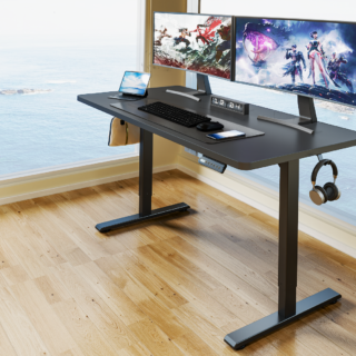 1400mm executive desk, 2-door mahogany filing cabinet, 2-way workstation, 3-door mahogany filling cabinet, Backmesh Office Chair, eames seat, Executive Office Chair, tosca visitors seat