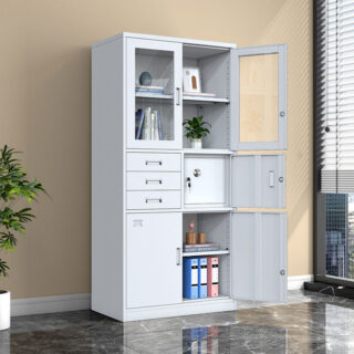 Office Cabinets, Office furniture 1-way workstation, 1.2m advance office desk, 2400mm boardroom table, 3-door mahogany filling cabinet, dinning tables, Ergonomic Office Chair, Headrest office Chair, mahogany coat hanger, tosca visitors seat