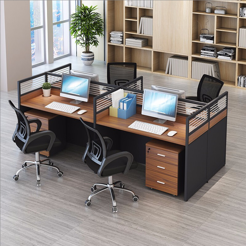 3-door mahogany filling cabinet, 4 Drawer Steel Cabinet, 6-way workstation, Backmesh Office Chair, butterfly office seat, tosca visitors seat