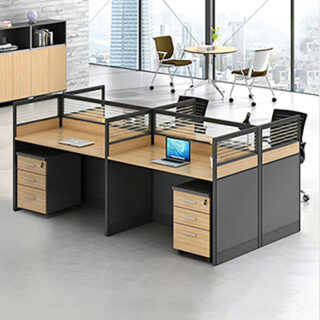 Premium 4-Way Modern Executive Team Office Work Table