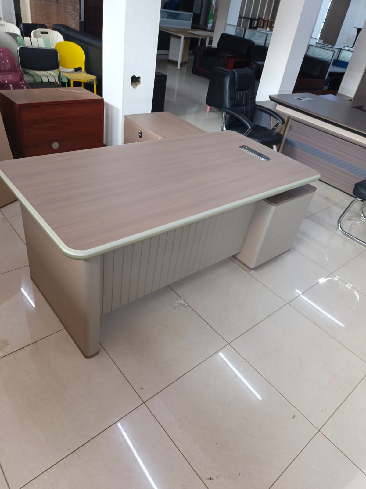 Office furniture 5-seater reception sofa, butterfly office seat, catalina visitors seat, Ergonomic Office Chair, fireproof safes, Medium back chairs, office furniture, Office furniture 1800mm executive desk, Office seat 3m boardroom table, office table, study table 3-door mahogany filling cabinet, tosca visitors seat