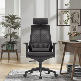 Medium back chairs, Mesh Visitor Seat, Office furniture 1-way workstation, 1.2m advance office desk, 2400mm boardroom table, 3-door mahogany filling cabinet, dinning tables, Ergonomic Office Chair, Headrest