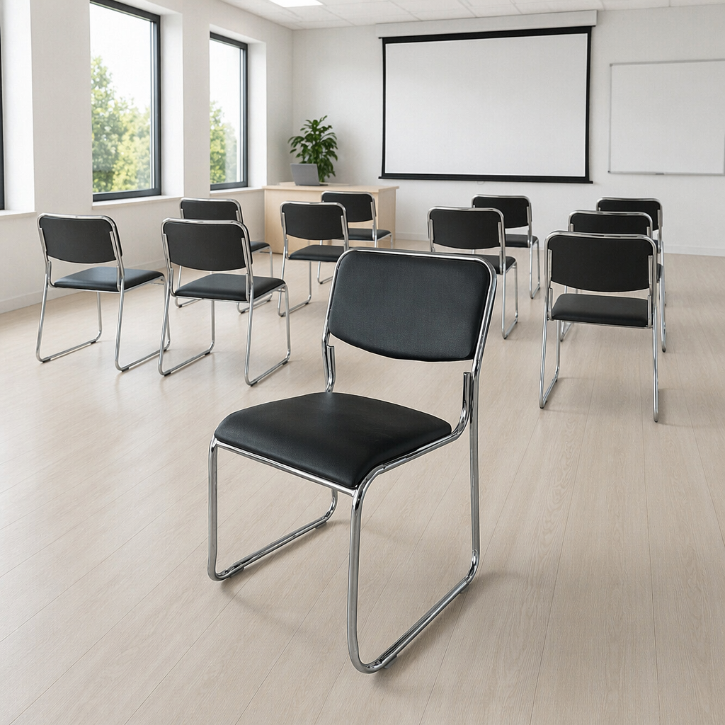 Mesh Visitor Seat, Office furniture 1-way workstation, 1.2m advance office desk, 2400mm boardroom table, 3-door mahogany filling cabinet, dinning tables, Ergonomic Office Chair, Headrest office Chair, mahogany coat hanger, tosca visitors seat