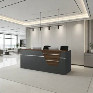 Medium back chairs, Mesh Visitor Seat, Office furniture 3-link waiting bench, 3m boardroom table, 4 Drawer Steel Cabinet, 5-seater reception sofa, Eames Dinning Chairs, Ergonomic Office Chair, fireproof safes, mahogany coat hanger